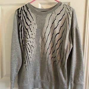 Allsaints gray sweatshirt